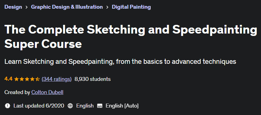 Pictures · Udemy — The Complete Sketching and Speedpainting Super Course 2020-5