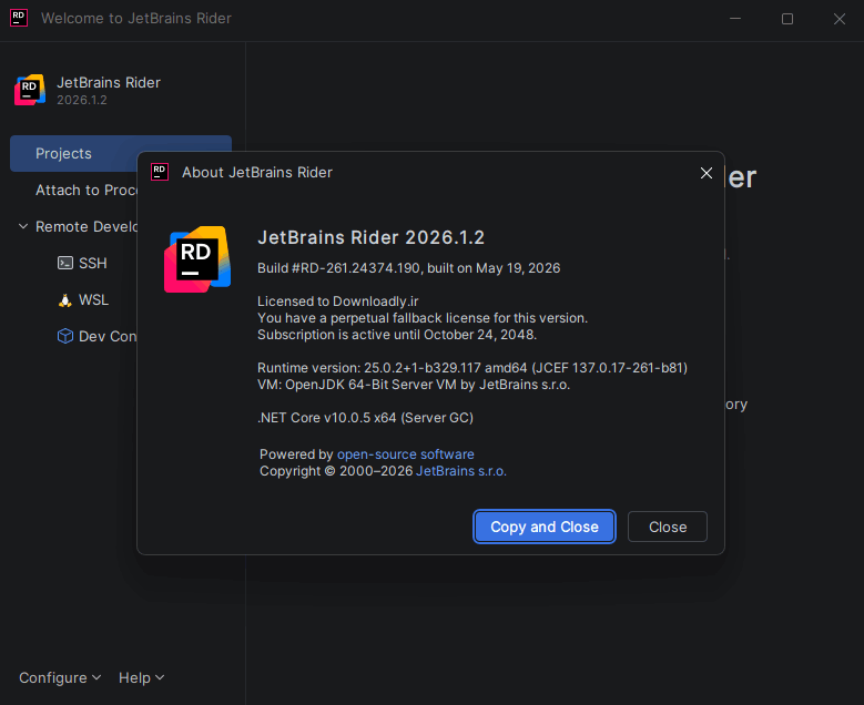 चित्र · जेटब्राइन्स रीडर 2026.1.2 Windows/Linux/macOS