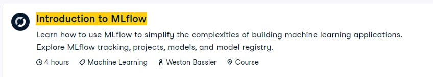Pictures · Datacamp — Introduction to MLflow 2023-11