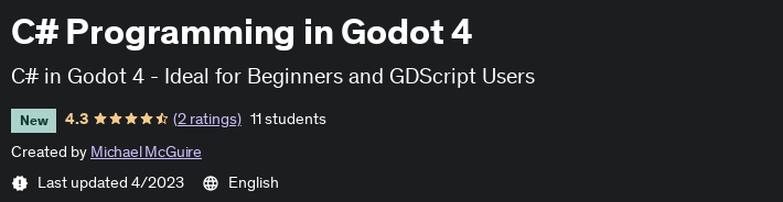 Pictures · Udemy — C# Programming in Godot 4 2023-3