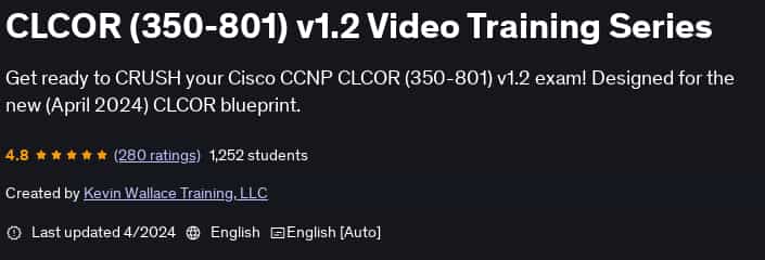 Pictures · Udemy — CLCOR (350-801) v1.2 Video Training Series 2024-4