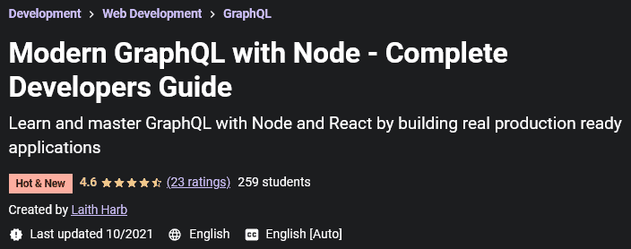 Pictures · Modern GraphQL with Node – Complete Developers Guide 2021-10