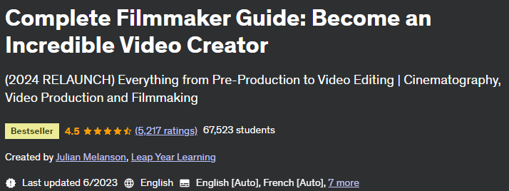Pictures · Udemy — Complete Filmmaker Guide: Become an Incredible Video Creator 2023-6