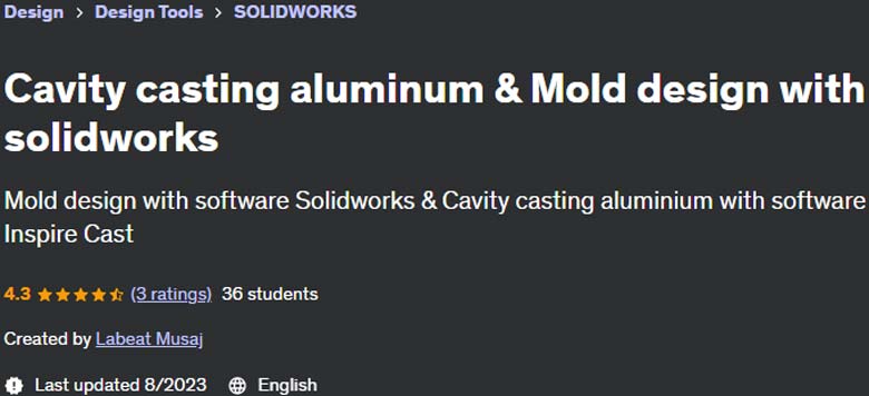 Pictures · Cavity casting aluminum & Mold design with solidworks 2023-6