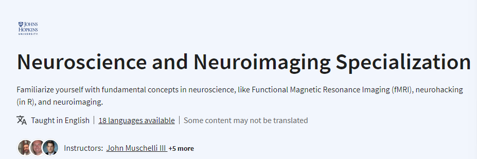 Pictures · Coursera — Neuroscience and Neuroimaging Specialization 2024-12