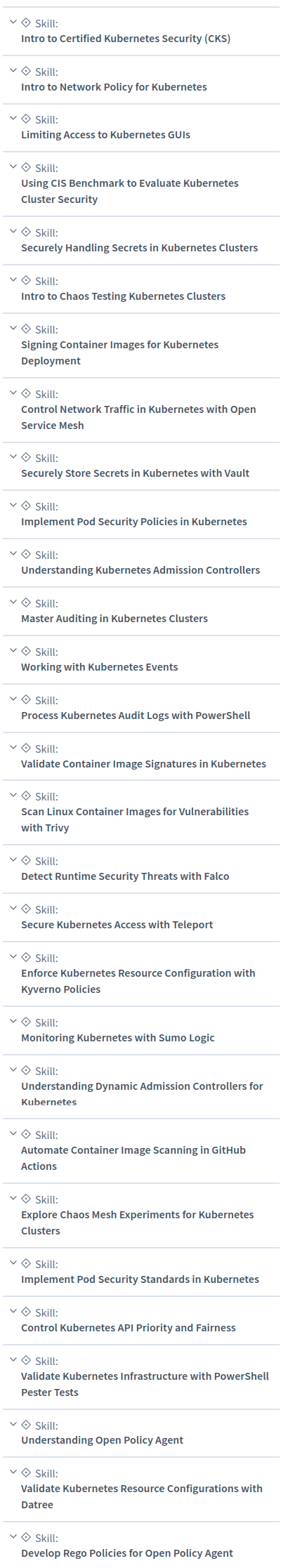 Course topics · CBTNuggets – Certified Kubernetes Security Specialist (CKS) 2022-10