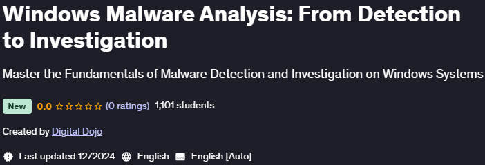 Pictures · Udemy — Windows Malware Analysis: From Detection to Investigation 2024-12