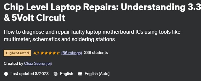Pictures · Udemy — Chip Level Laptop Repairs: Understanding 3.3 & 5Volt Circuit 2023-3