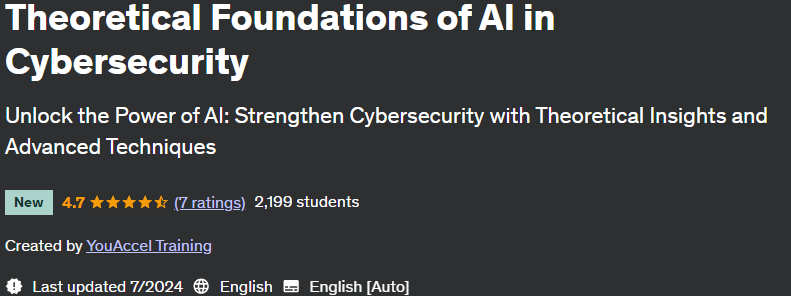 Pictures · Udemy — Theoretical Foundations of AI in Cybersecurity 2024-6