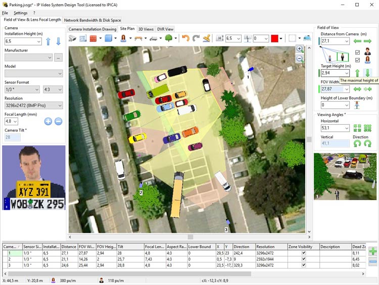Pictures · IP Video System Design Tool 10.0 Build 1821
