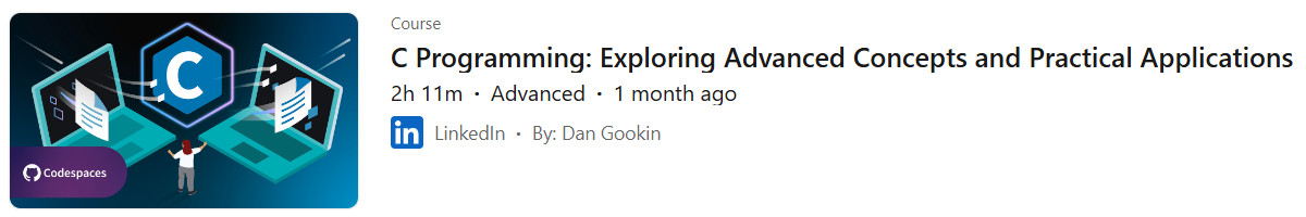 Pictures · LinkedIn — C Programming: Exploring Advanced Concepts and Practical Applications 2024-9