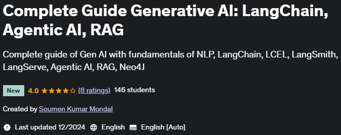 Pictures · Complete Guide Generative AI: LangChain, Agentic AI, RAG 2024-11