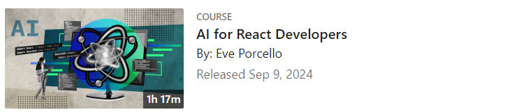 Pictures · AI for React Developers 2024-9