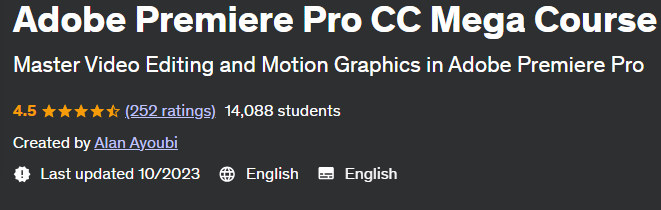 Pictures · Udemy — Adobe Premiere Pro CC Mega Course 2023-10