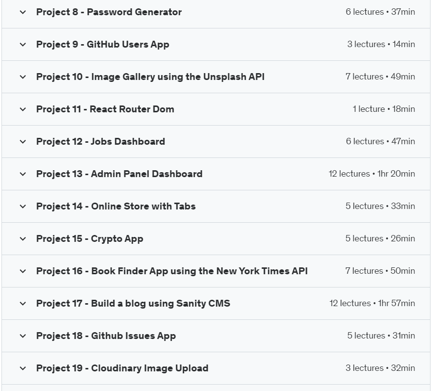 Pictures · Udemy — Let’s Build 20 ReactJs Projects 2024-7