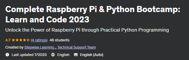 Pictures · Complete Raspberry Pi & Python Bootcamp: Learn and Code 2023 2023-7