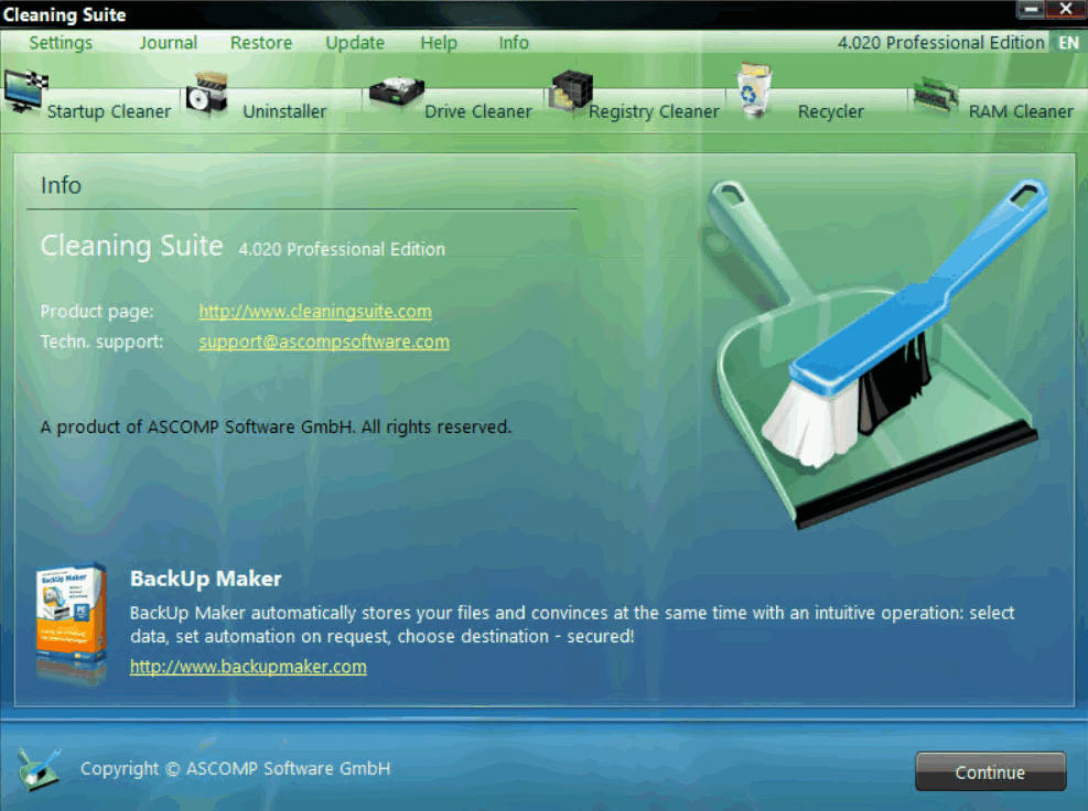 Pictures · Cleaning Suite Professional 4.020 Multilingual