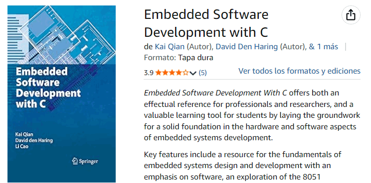 Pictures · Springer – Embedded Software Development with C 2009