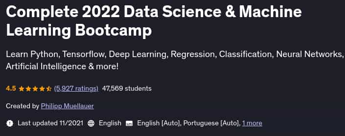 Pictures · Udemy — Complete 2022 Data Science & Machine Learning Bootcamp 2021-11