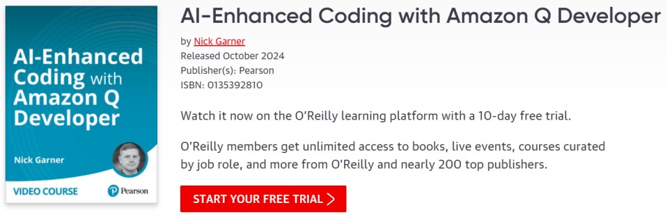 Pictures · Oreilly — AI-Enhanced Coding with Amazon Q Developer 2024-9