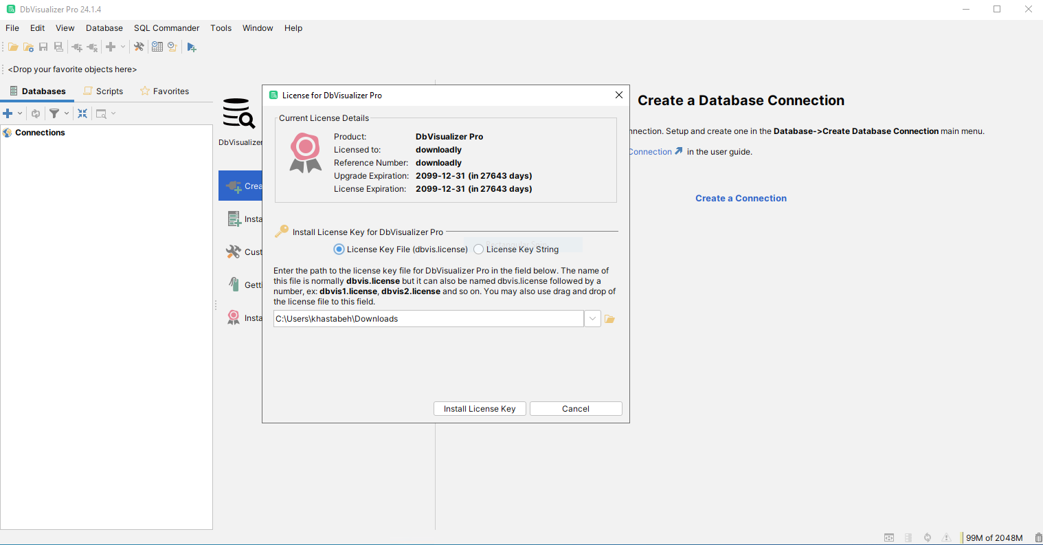 الصور · DbVisualizer برو 26.2 الفوز /macOS/Linux