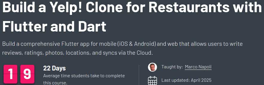 Pictures · ZeroToMastery — Build a Yelp! Clone for Restaurants with Flutter and Dart 2025-4
