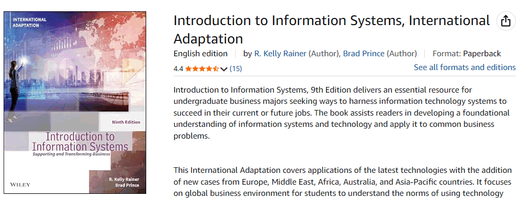 Pictures · Wiley — Introduction to Information Systems, International Adaptation 2022