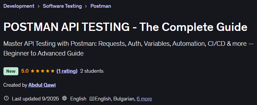 Pictures · POSTMAN API TESTING – The Complete Guide 2025-9