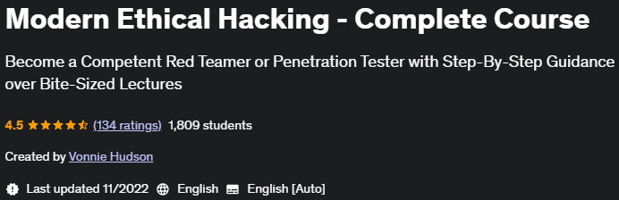 Pictures · Udemy — Modern Ethical Hacking – Complete Course 2022-11