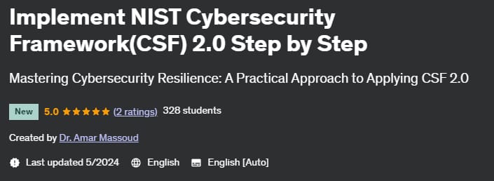 Pictures · Udemy — Implement NIST Cybersecurity Framework(CSF) 2.0 Step by Step 2024-5