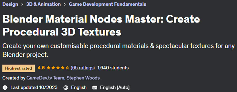 Pictures · Blender Material Nodes Master: Create Procedural 3D Textures 2023-8
