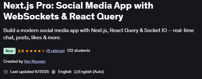Pictures · Next.js Pro: Social Media App with WebSockets & React Query 2025-5