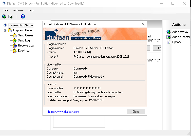 Pictures · Diafaan SMS Server 4.8.0 Full Edition