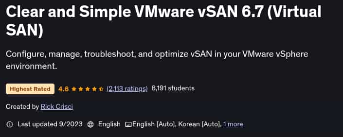 Pictures · Udemy — Clear and Simple VMware vSAN 6.7 (Virtual SAN) 2023-9