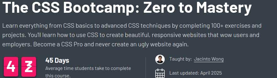 Pictures · ZeroToMastery – The CSS Bootcamp: Zero to Mastery 2025-4
