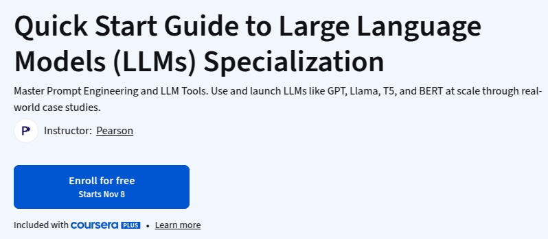 Pictures · Quick Start Guide to Large Language Models (LLMs) Specialization 2025-11