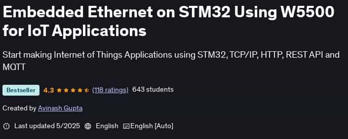 画像 · STM32 に組み込まれた Ethernet で IoT アプリケーションのための W5500 を使用 2025-5