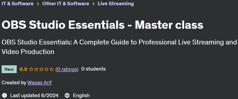 Pictures · Udemy — OBS Studio Essentials – Master class 2024-6