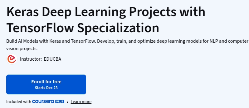 Pictures · Keras Deep Learning Projects with TensorFlow Specialization 2025-12