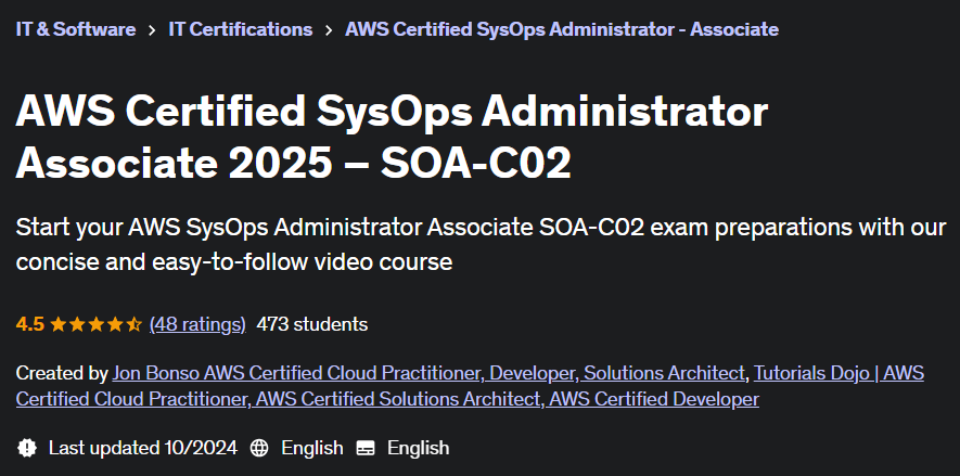 Pictures · Udemy — AWS Certified SysOps Administrator Associate 2025 – SOA-C02 2024-10/2025-2