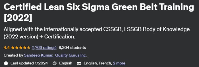 Pictures · Certified Lean Six Sigma Green Belt Training [2022] 2022-12