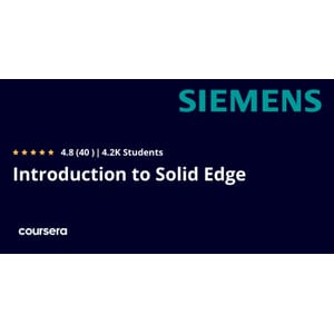 Coursera — Introduction to Solid Edge 2024-3