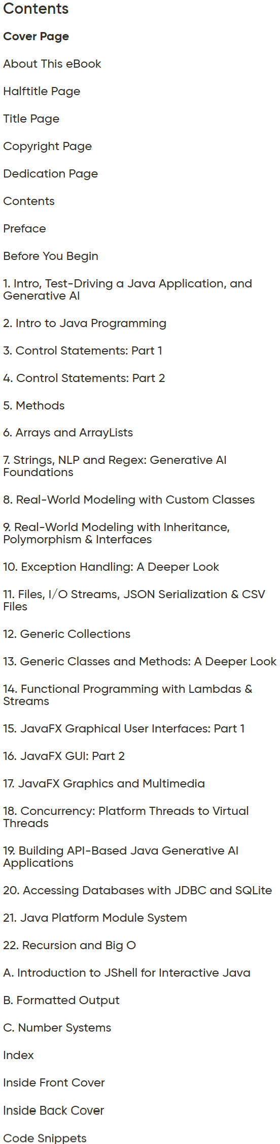 Bilder · Addison-Wesley Professional – Java für Programmierer: mit Generative AI5. Ausgabe 2025