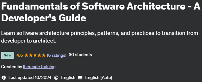 Pictures · Fundamentals of Software Architecture – A Developer’s Guide 2024-10
