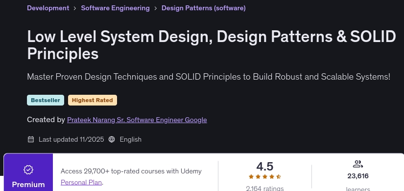 Bilder · Low Level System Design, Designmuster & SOLID Prinzipien 2025-11