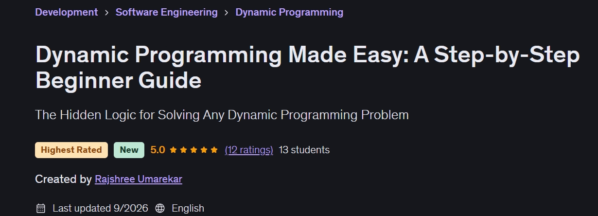 Pictures · Dynamic Programming Made Easy: A Step-by-Step Beginner Guide 2026-9