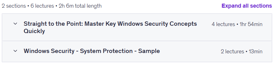 Темы курса · Windows Безопасность - Системная защита 2025-2