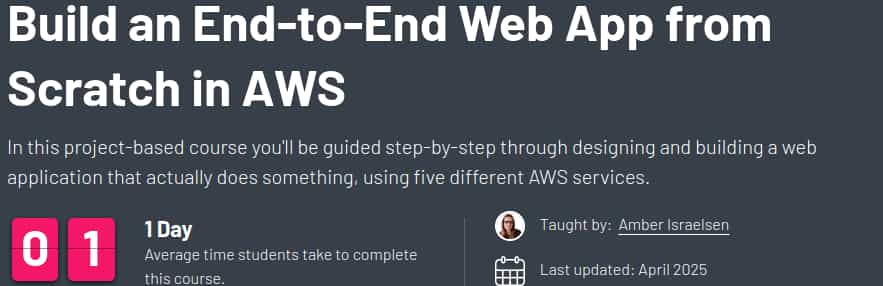 Pictures · ZeroToMastery — Build an End-to-End Web App from Scratch in AWS 2025-4