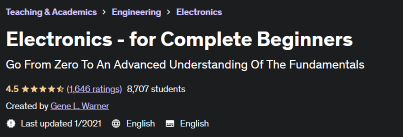 Pictures · Udemy — Electronics – for Complete Beginners 2021-1