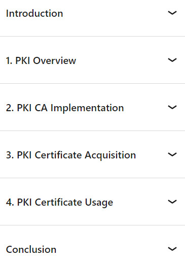 Course topics · SSL/TLS for Beginners: Securing Network Communications (2019) 2023-8